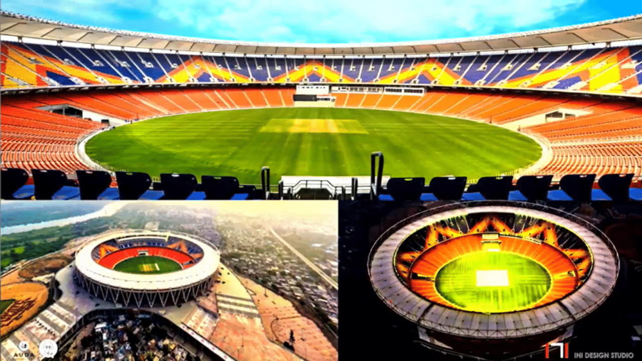 Narendra Modi Stadium, Motera Stadium, Amit Shah, President Kovind, World's Biggest Stadium