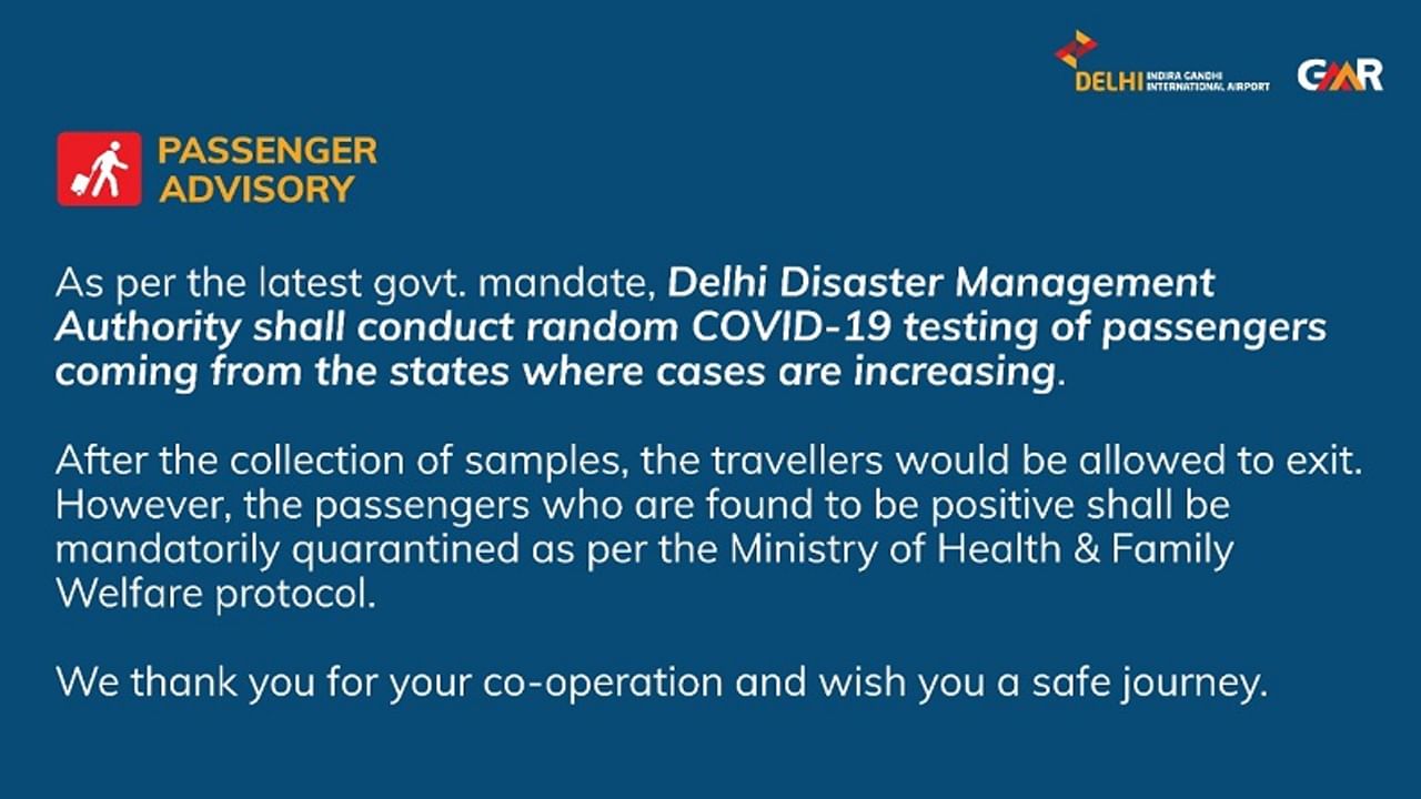 delhi airport, air passengers, covid-19, Hardeep Singh Puri, advisory