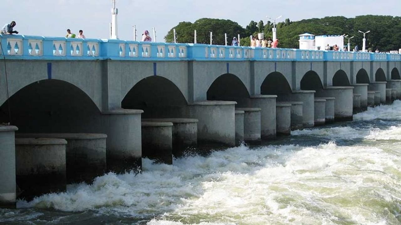 Kallanai Dam, kaveri, kallanai, southern steam