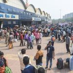 Lokmanya Tilak Terminus, railway station, mumbai, mumbai railway station, lockdown, covid cases in mumbai, corona cases in mumbai