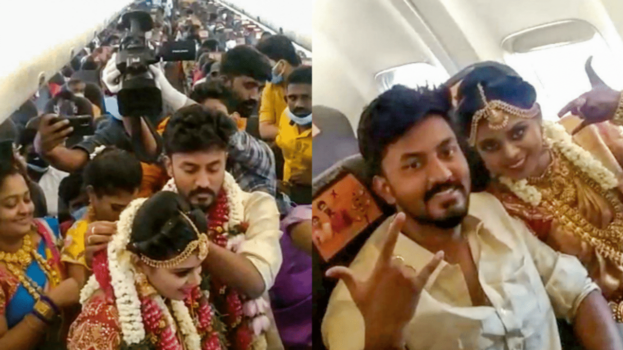 Mid-air wedding, DGCA, Wedding in Flight, Madurai wedding, COVID-19 guidelines