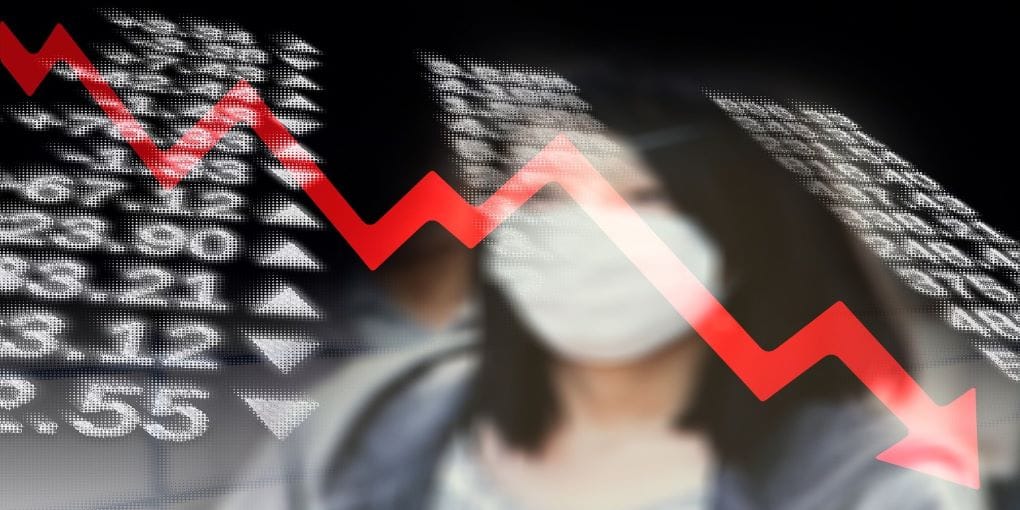 बाजार में लौटा कोरोना का डर