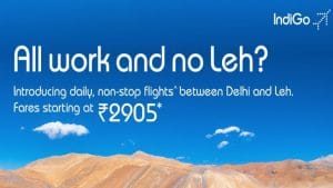 IndiGo to launch flight services between Delhi, Leh from February 22