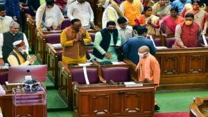 UP budget presented in Assembly to make state 'Aatmanirbhar'