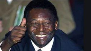 Pele gets his first COVID-19 shot, urges mask use