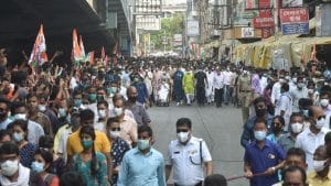 West Bengal registers record 19,441 fresh COVID-19 cases, 124 deaths