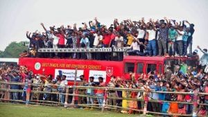 Election season propels West Bengal's COVID case to record high