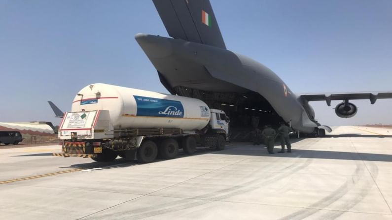 C17 aircraft is being used for Covid-19 relief operation, said IAF. It is a large military transport aircraft that was developed for the United States Air Force from the 1980s to the early 1990s by McDonnell Douglas.