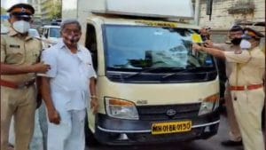 Mumbai introduces colored stickers to curb movement of non-essential vehicles