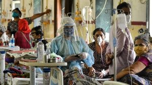 India records 48,698 COVID-19 cases, 1,183 deaths in a day