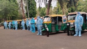 Covid-19: AAP MP launches ‘Auto Ambulance’ fitted with oxygen support for Delhiites