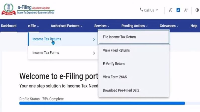 Tax e-filing