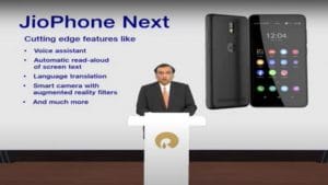 Reliance AGM 2021: Mukesh Ambani unveils JioPhone Next 'most affordable smartphone'