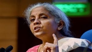 Finance Minister Nirmala Sitharaman rules out cut in excise duty on petrol, diesel for now