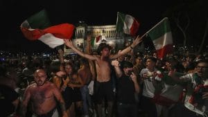 Euro 2020 final: Italy explodes in joy after winning European soccer title