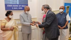 SBI opens branch in President's Estate