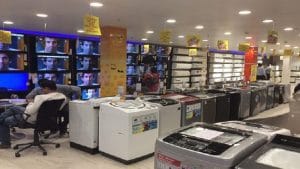 Beverages sales down; consumer electronics items show promise