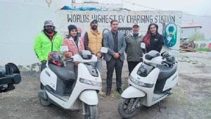 Himachal gets world’s highest EV charging station