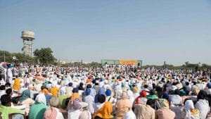 Farmers attend ‘Kisan mahapanchayat’ in Muzaffarnagar