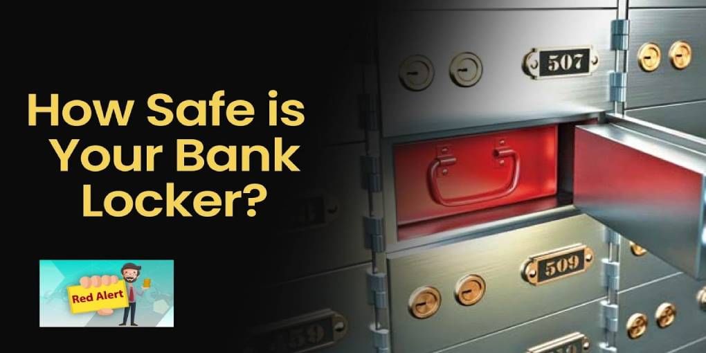 How much is the compensation if the goods kept in the bank lockers  are missing