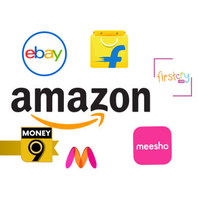 Which e-commerce companies grabbed larger pie of market share in the festive season?