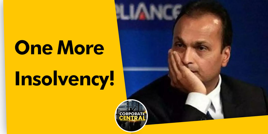 Which Anil Ambani company is now bankrupt?