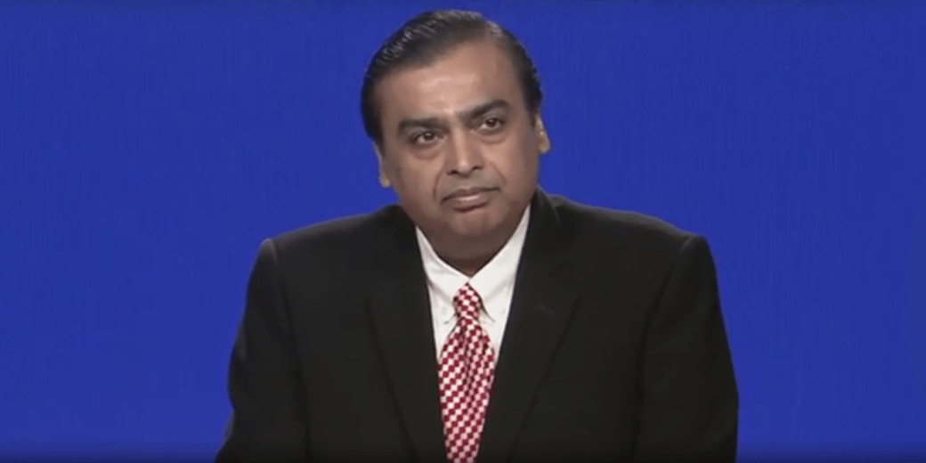 Jio out of all indices