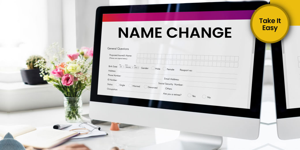 What is the process for changing your name in government documents?