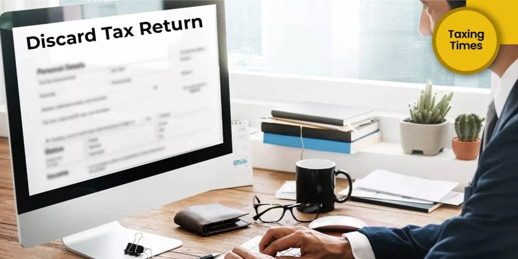 What is discard return? How useful is this new feature of ITR?