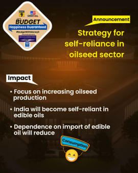 Self-Reliance in Oilseed Sector!