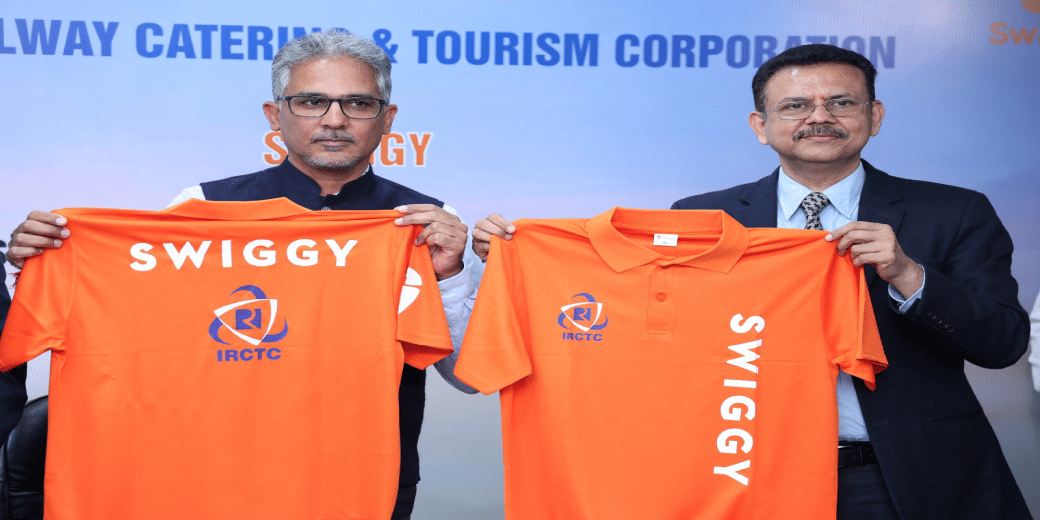 How to order food from Swiggy in train?