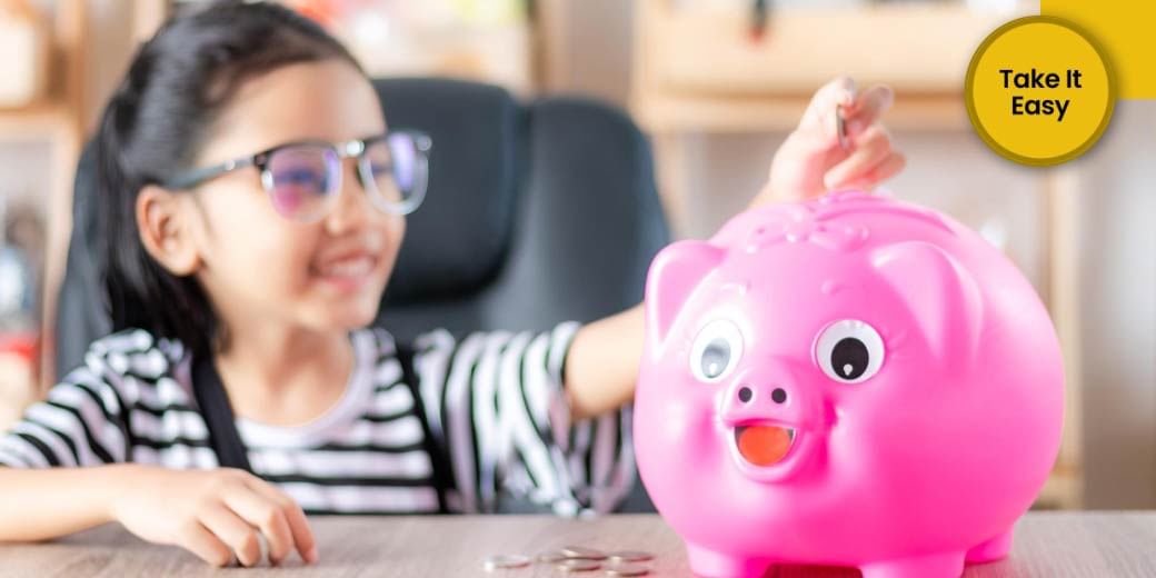What is the benefit of opening a child's savings account?