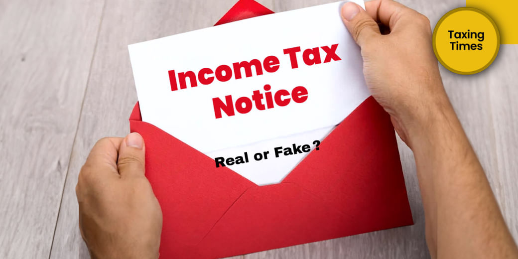 Is your income tax verification notice real?