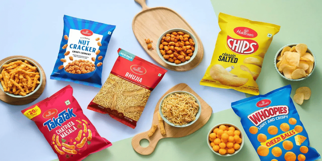 Promoters unwilling serve Haldiram Snacks on a platter